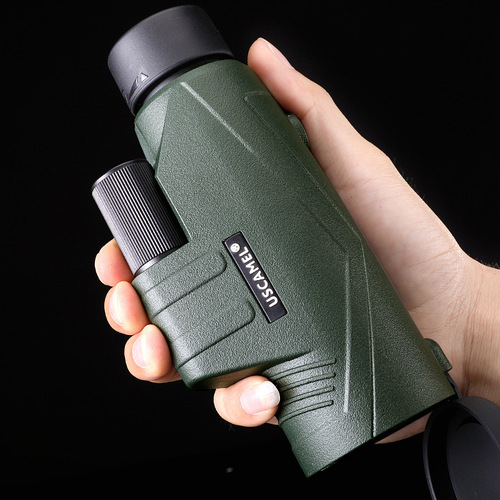 Cross-border exclusive USCAMEL single-binocular bird-watching telescope 10x42 outdoor mountaineering camping portable telescope for finding bees