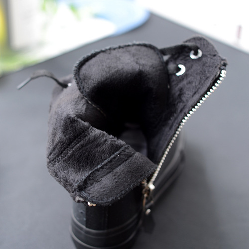 Spring High-Top Shoes Korean Style Women's European Version British Martin Shoes Canvas Boots