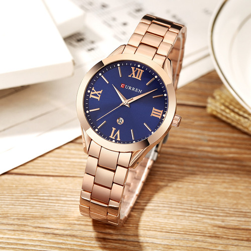 Curren Karin 9007 Women's Steel Strap Casual Quartz Watch Simple Watch Women's Watch
