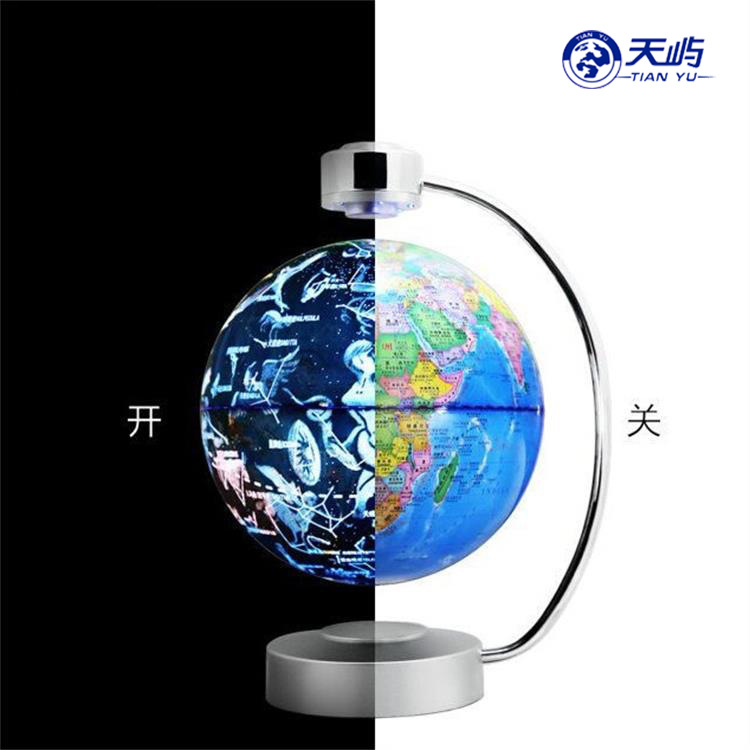 天屿8寸地球仪 磁悬浮办公室装饰公司礼品新奇摆件创意生日礼品|ms