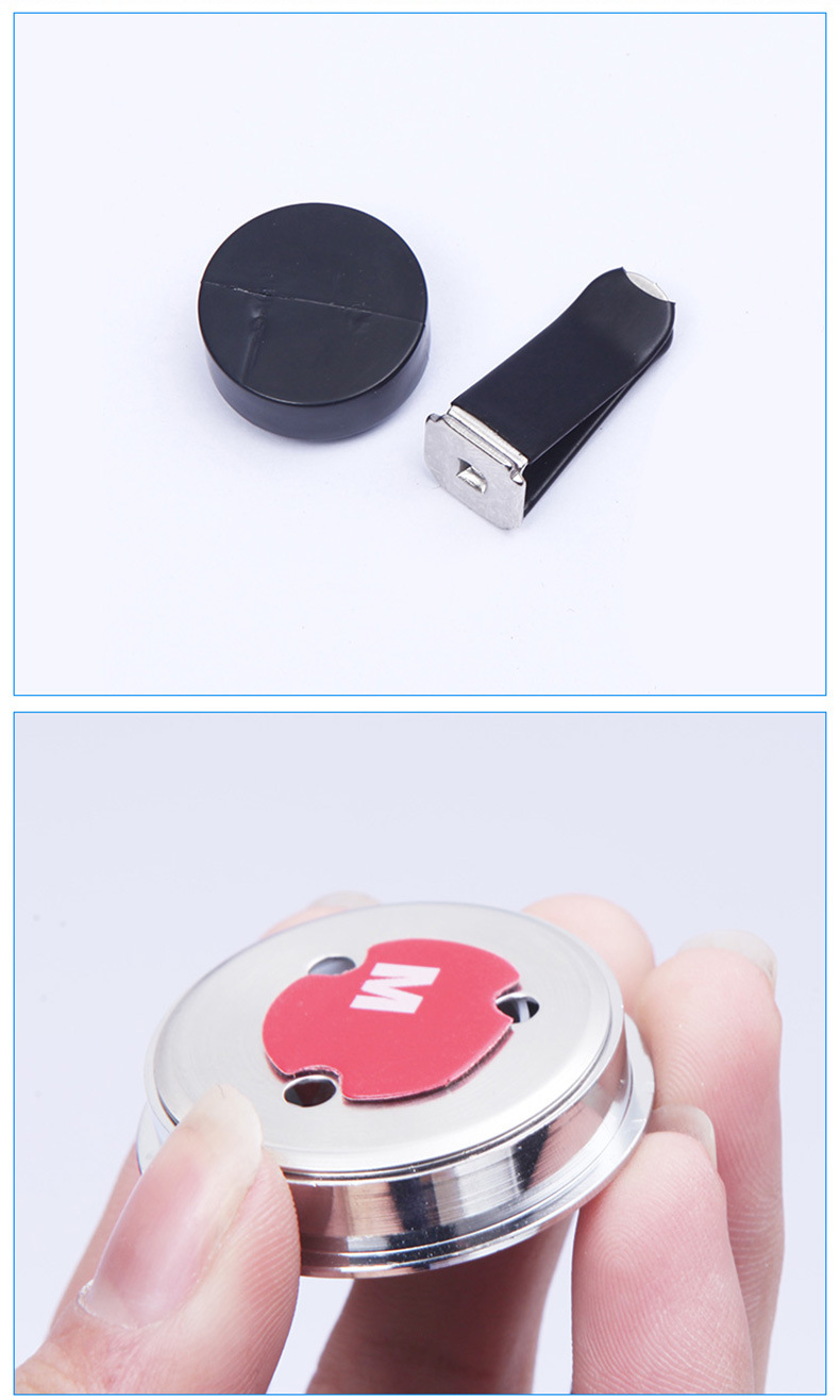 Car clock car thermometer car thermometer luminous clock humidity meter tuyere thermometer