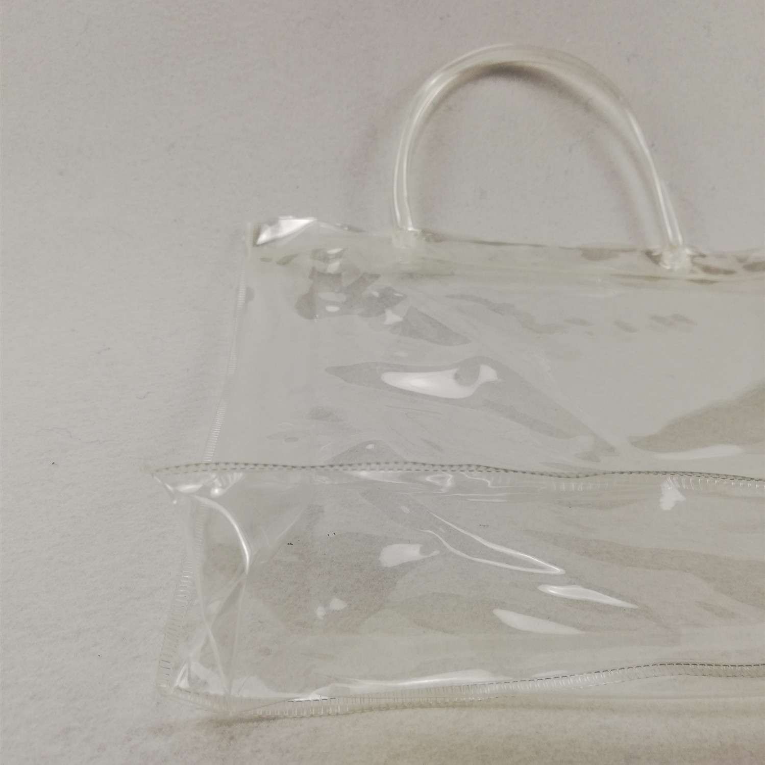 厂家定制PVC手提袋 广告宣传礼品包装袋透明包装袋 可印制LOGO