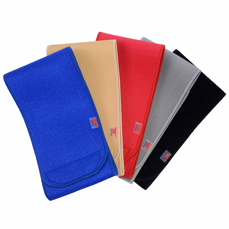 运动护腰带彩色羽毛球篮球跑步健身运动腰部支撑保护保暖现货直发