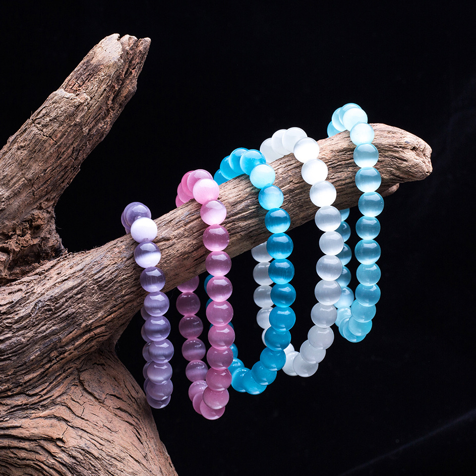 Simple Frosted Opal Bracelet Wholesale display picture 8