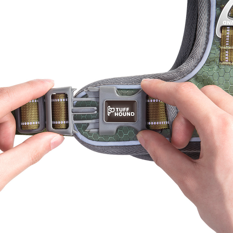 TUFFHOUND宠物胸背带背心式牵引绳狗链狗绳大中小型犬k9宠物用品