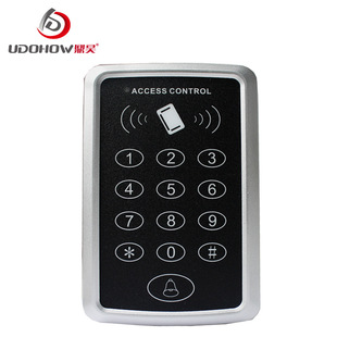 T11 Card Card Password Control Machine System System Set Set Double -турская стеклянная дверь Железная дверная баннер All -in -One