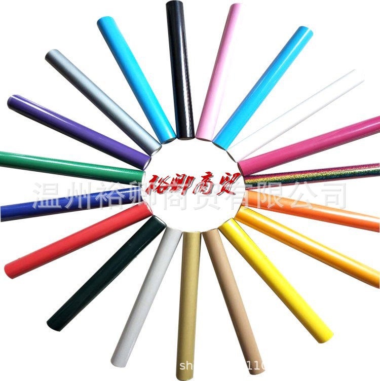 工厂直销 PU PVC 小卷 刻字膜热转印 Heat Transfer Viny HTV
