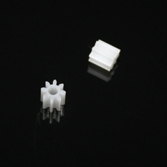 Spindle straight tooth gear 82A 0.5 module 8 teeth 2MM inner diameter Motor model car model motor gear parts