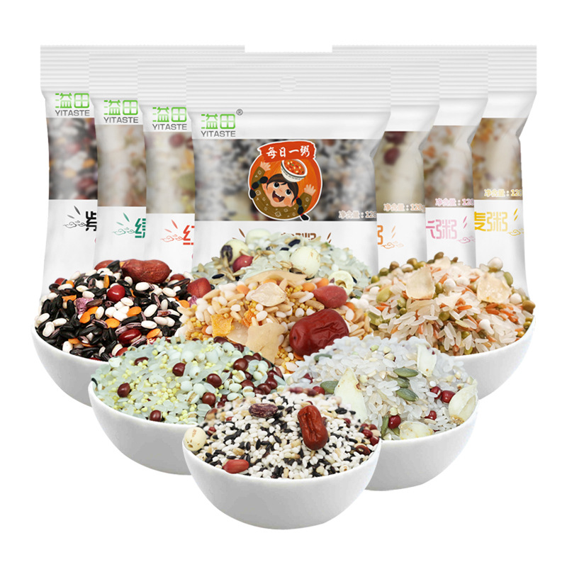 Field cereals gruel Whole grains Nutrition Cereal porridge raw material Porridge Material Science Small package 7 Pack *120g