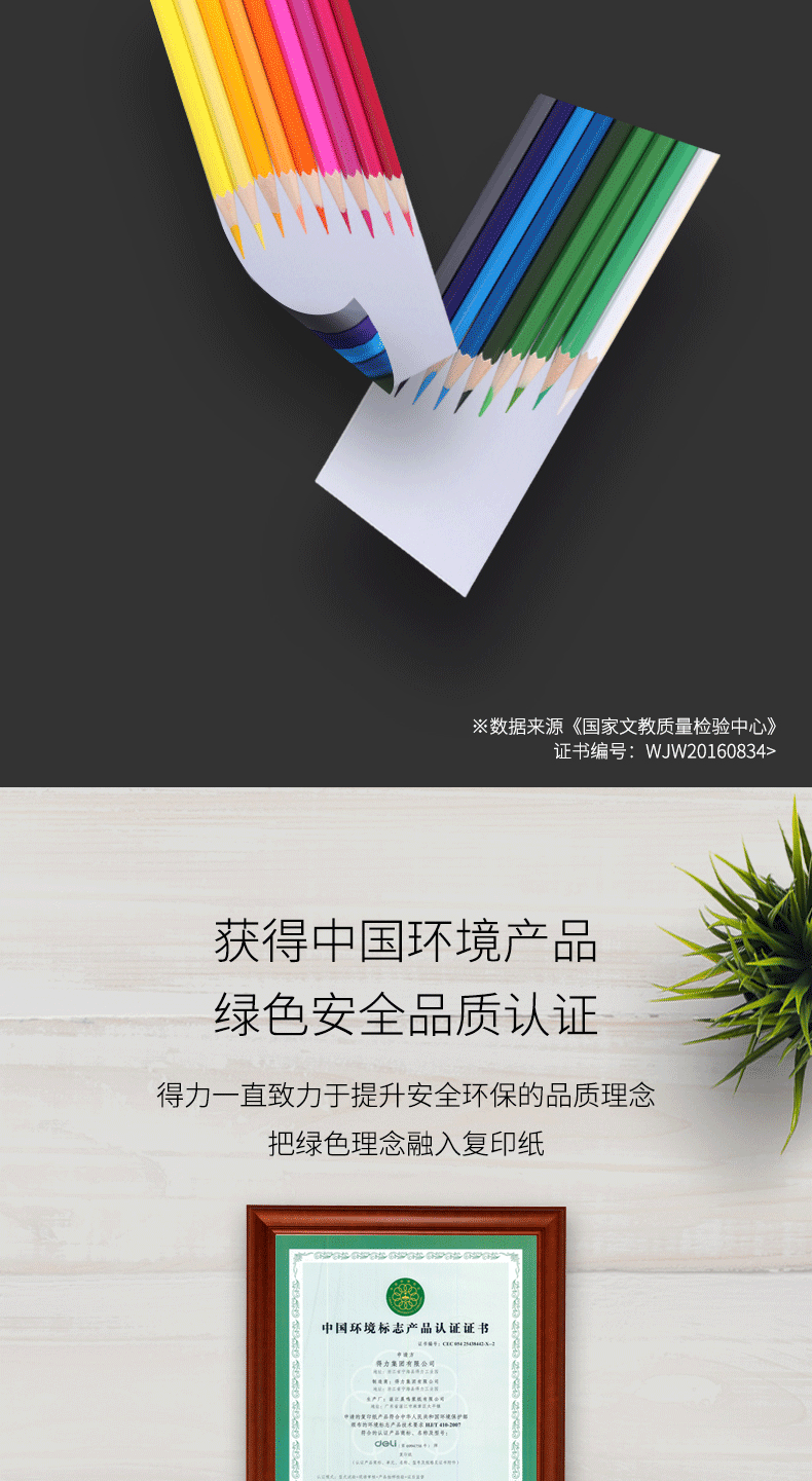 5包得力a4复印纸a3纸70g整箱佳宣铭锐80克佳铂珊瑚海打印A4纸批发详情44