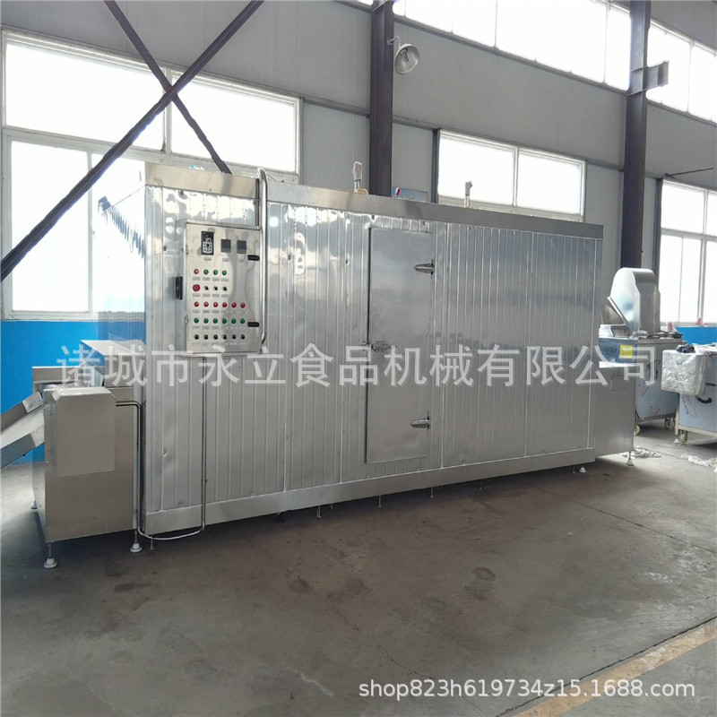 压缩机式速冻机 手抓饼隧道式冷冻成型流水线鱼柳单冻机器