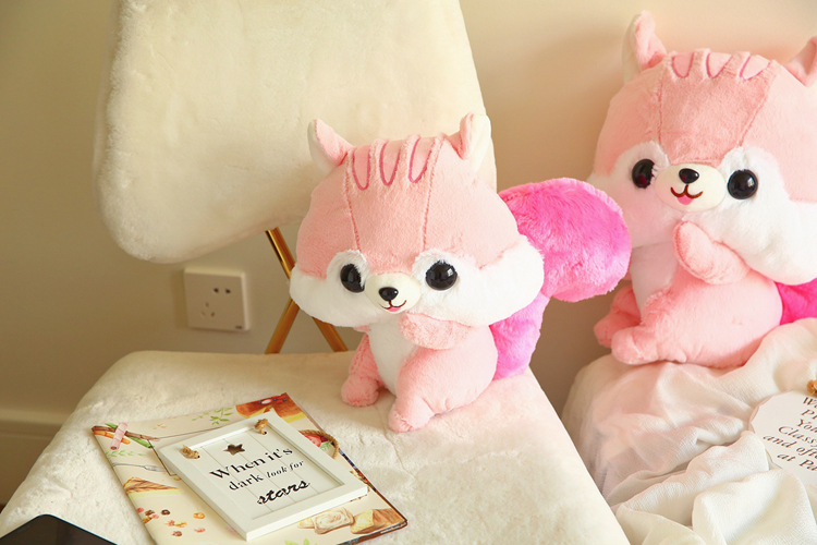 Jual Oac 33cm Lucu Kartun Boneka Tupai Ekor Panjang Mainan Mewah