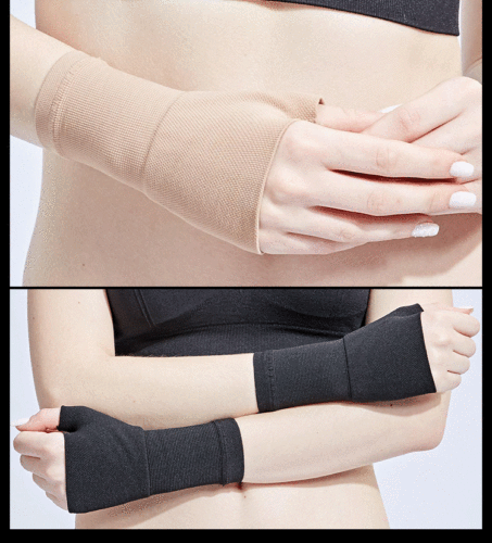 Medical palm, wrist, glove, thumb, tenosynovitis, sports, sprain, fracture, sweat-absorbent, warm, protective equipment, pressure band