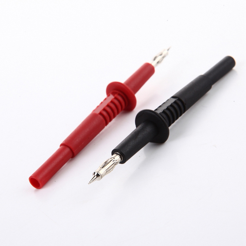 厂家直销万用表表笔测试探棒通用型数字表针4mm香蕉插头探针配件