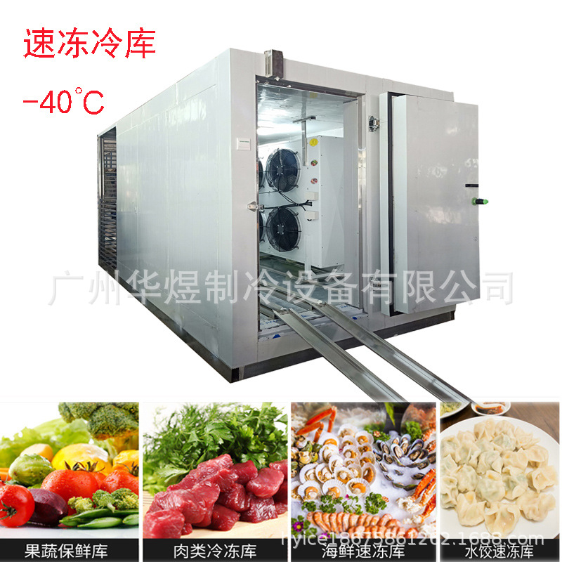 厂家供应冰友速冻库急冻柜商用不锈钢速冻冷库食品速冻设备