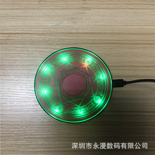 小魔法阵无线充套料圆形无线充PCBA板无线快充板10W无线充板厂
