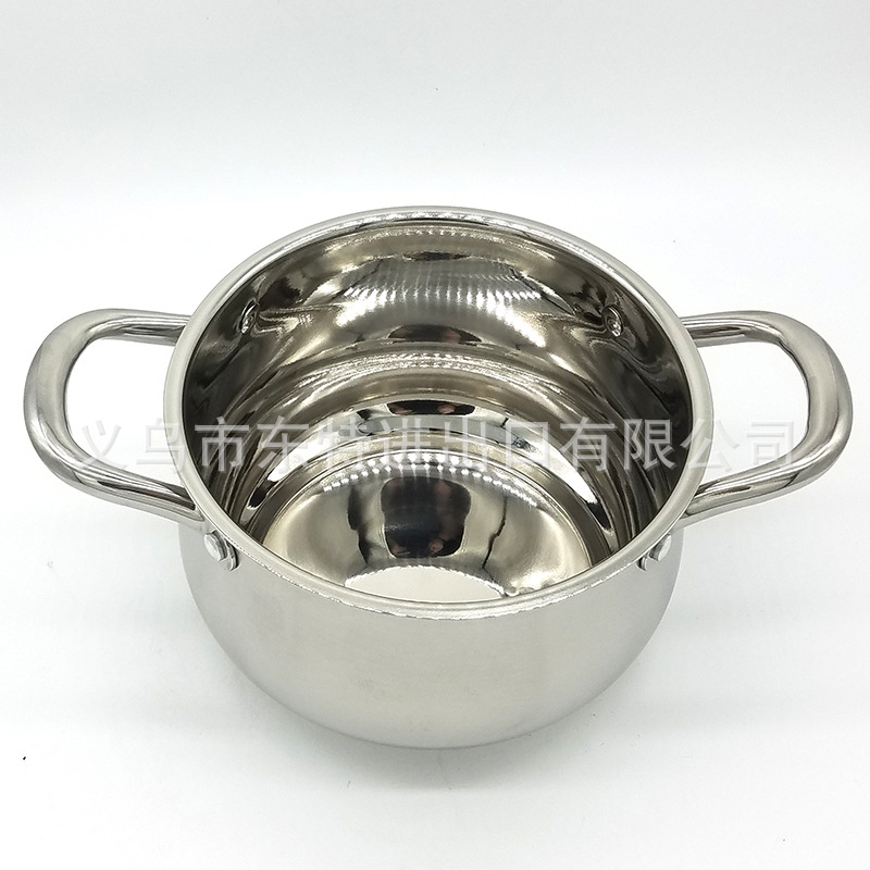 Factory direct sales of stainless steel soup POTS, arc-shaped soup POTS, composite steel soup POTS, colored glass LIDS, large-capacity stewing POTS detail image 10