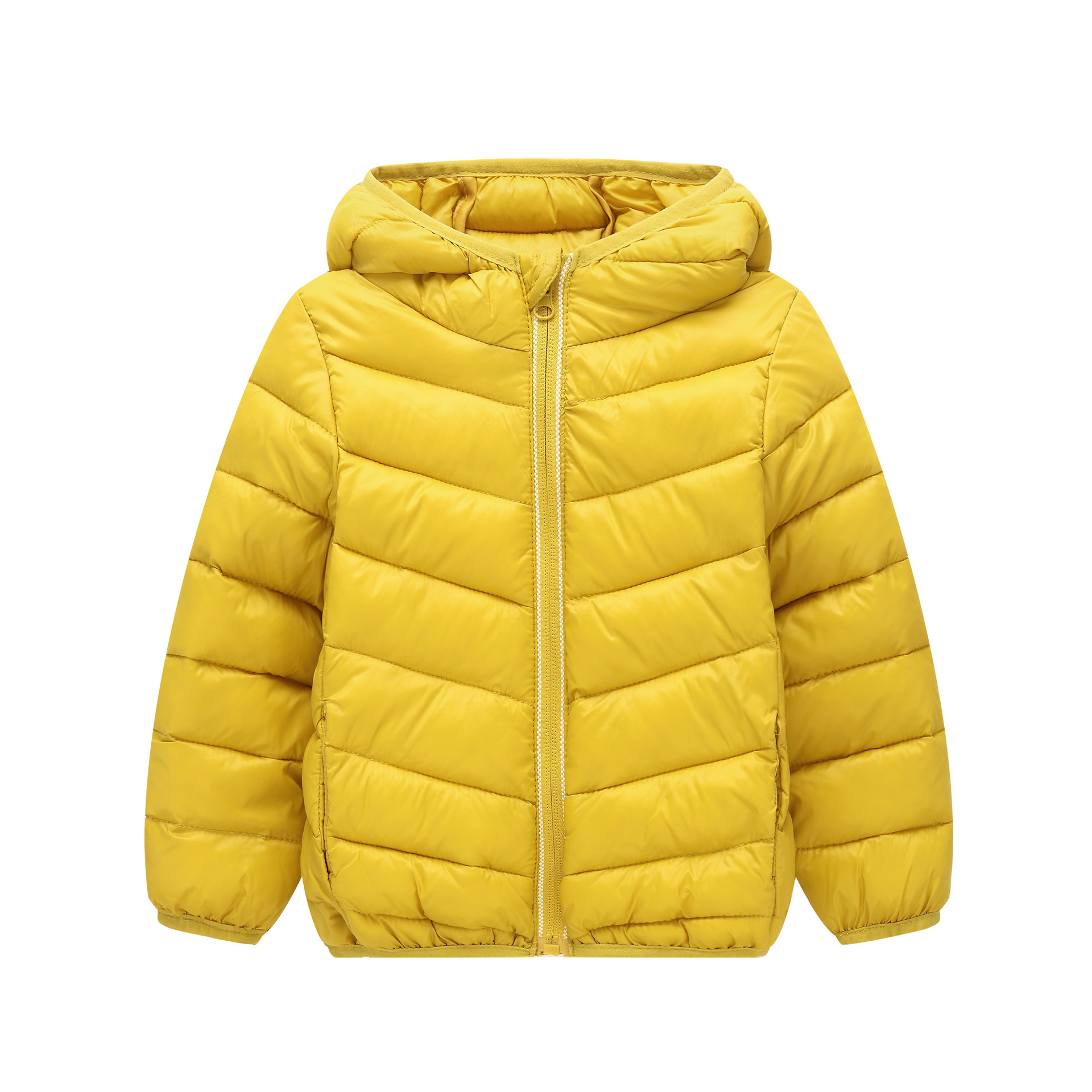 Children's clothing Autumn and winter children Thin section cotton-padded clothes CUHK Down Cotton baby cotton-padded jacket men and women Light and thin coat