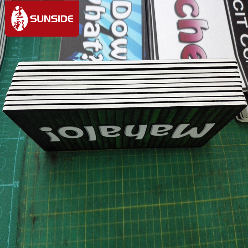 深圳厂家制作雪弗板雕刻造型 品牌展示宣传 不起泡雪弗板喷绘