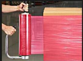 东莞深圳粉红色防静电缠绕膜