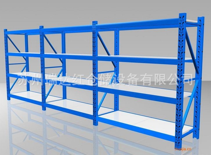 工厂直销中型货架仓库轻型货架批发重型库房多层子商用加厚款耐用