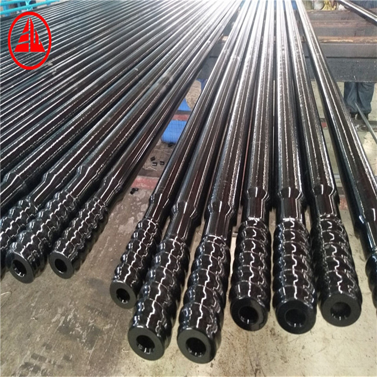 山东 三山台车钻杆24R39-T38/57-3660快接钎杆 螺纹可定做