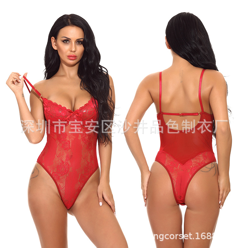 歐美性感情趣內衣廠家批發 亞馬遜ebay外貿貨源 性感睡衣 自拍圖