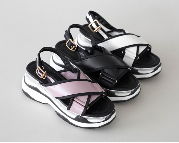 Chaussures été pour femme en Caoutchouc - Ref 3346083 Image 9