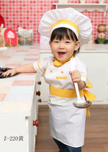 幼兒小廚師演出服兒童角色扮演親子服幼兒攝影服少兒廚師職業套裝