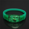 Yitai Factory LED Lighting Bracelet Outdoor LED Lighting Bracelet Dipping Vibration Sound Control Transparent Shell Bracelet