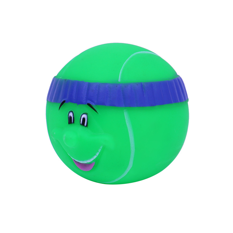 En stock al por mayor perro molar diente limpieza juguete entrenamiento pelota mascota tenis juguete bola mascota perro Bola de juguete