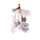 Детский музыкальный кролик, кресло, плюшевая подвеска, игрушка