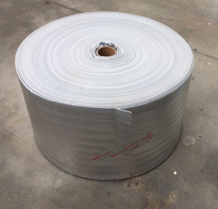 Rollo completo película de aluminio Material de algodón perla papel de aluminio desechable bolsa de aislamiento material preservación de aislamiento embalaje refrigeración
