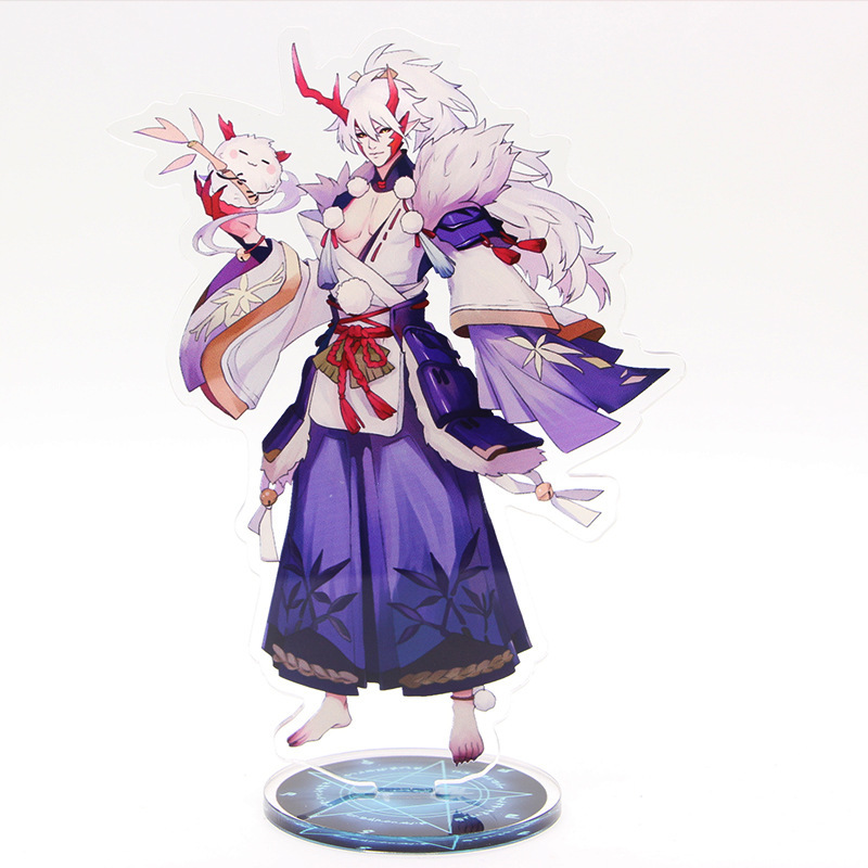 摆件摆台立牌摆牌金銮鹤羽青行灯樱雨刀舞彼岸花亚克力动漫阴阳使|ms