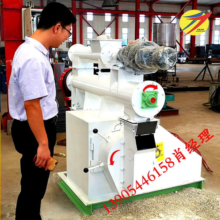 水产养殖鱼虾饲料颗粒机造粒机价格 250环模养殖颗粒饲料机