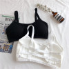 New summer spring sexy back Hollow Primer undergarment covering the chest and abdomen Sternum Internal lap Beautiful back Bras Wrap chest GX27