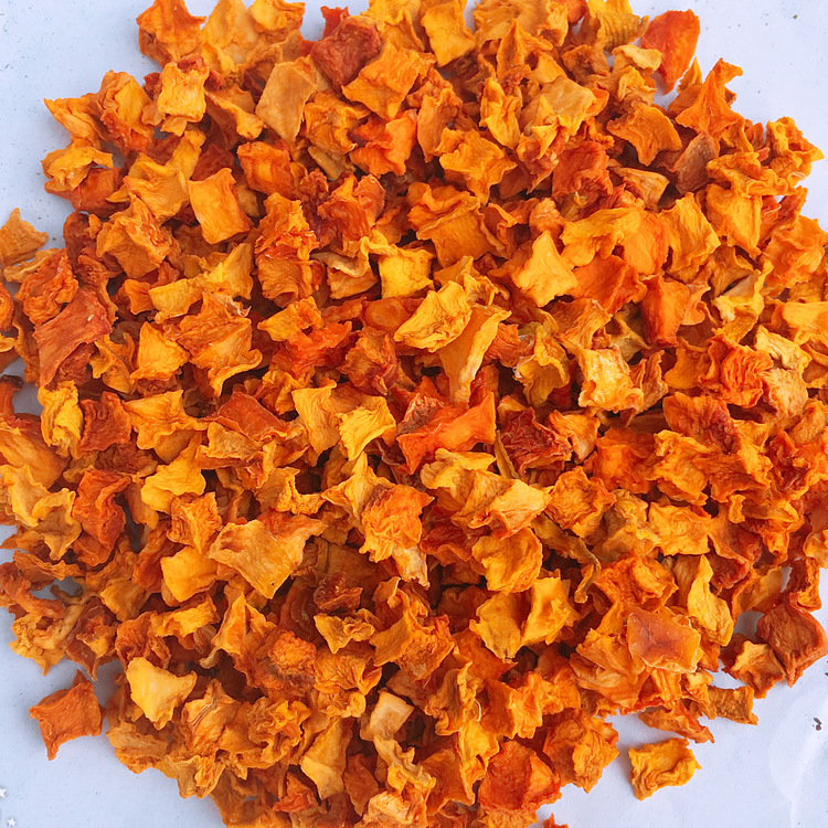 Dried Pumpkin Granules (Cucurbita moschata) — Air-Dried Food-Herb Cubes for Tea & Soup overview