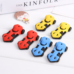 卡通玩具賽車汽車造型橡皮可愛創意橡皮擦學生學習用品廠家直銷