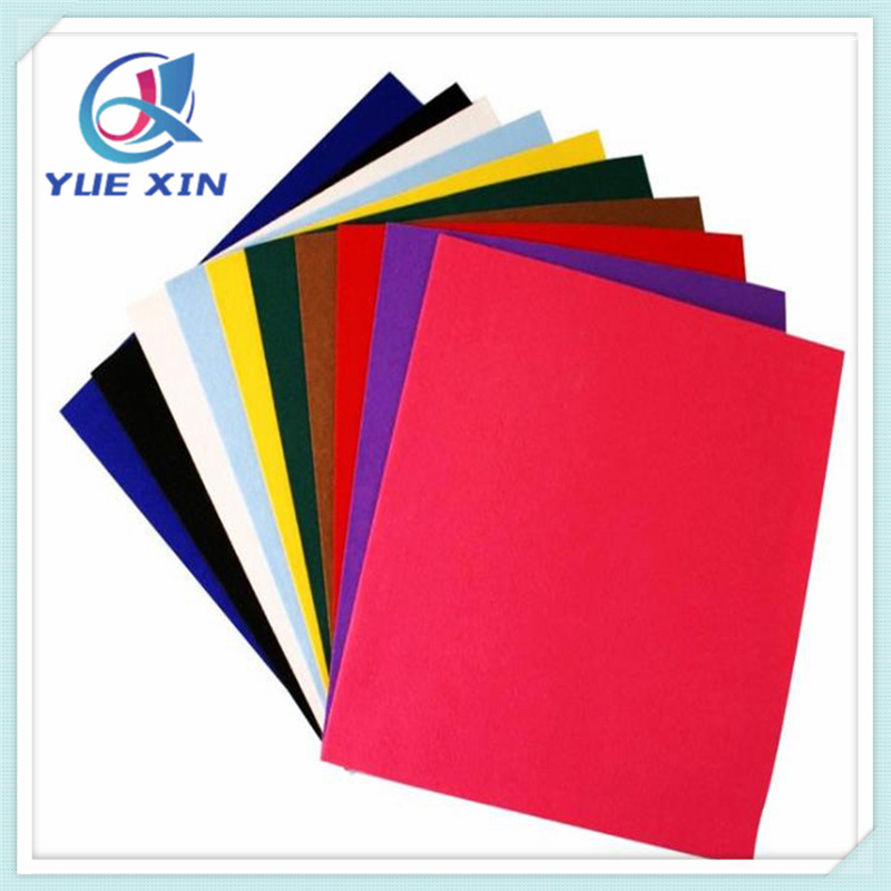 针刺无纺布厂家直供多规格样式复合无纺棉 彩色无纺针刺棉毛毡布