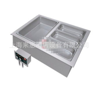 美国赫高Hatco HWBI-2M 双联嵌入式保温汤池(带去水)