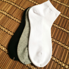 Summer and Autumn New Arrival Plain Cotton Thread Short Socks, Breathable Mesh Thin Cotton Socks Boat Socks Short Socks Student Socks