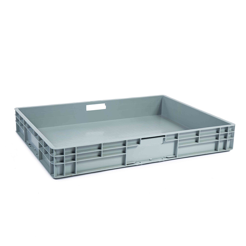 EU8611 EU logistics box Luo min, Guangzhou Stacking Plastic turnover box New material reinforcement