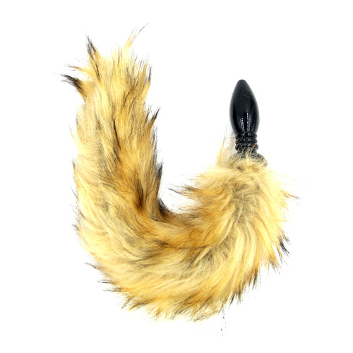 ORISSI tail anal plug adult sex toy backcourt anal plug artificial dog fox tail flirting toy play
