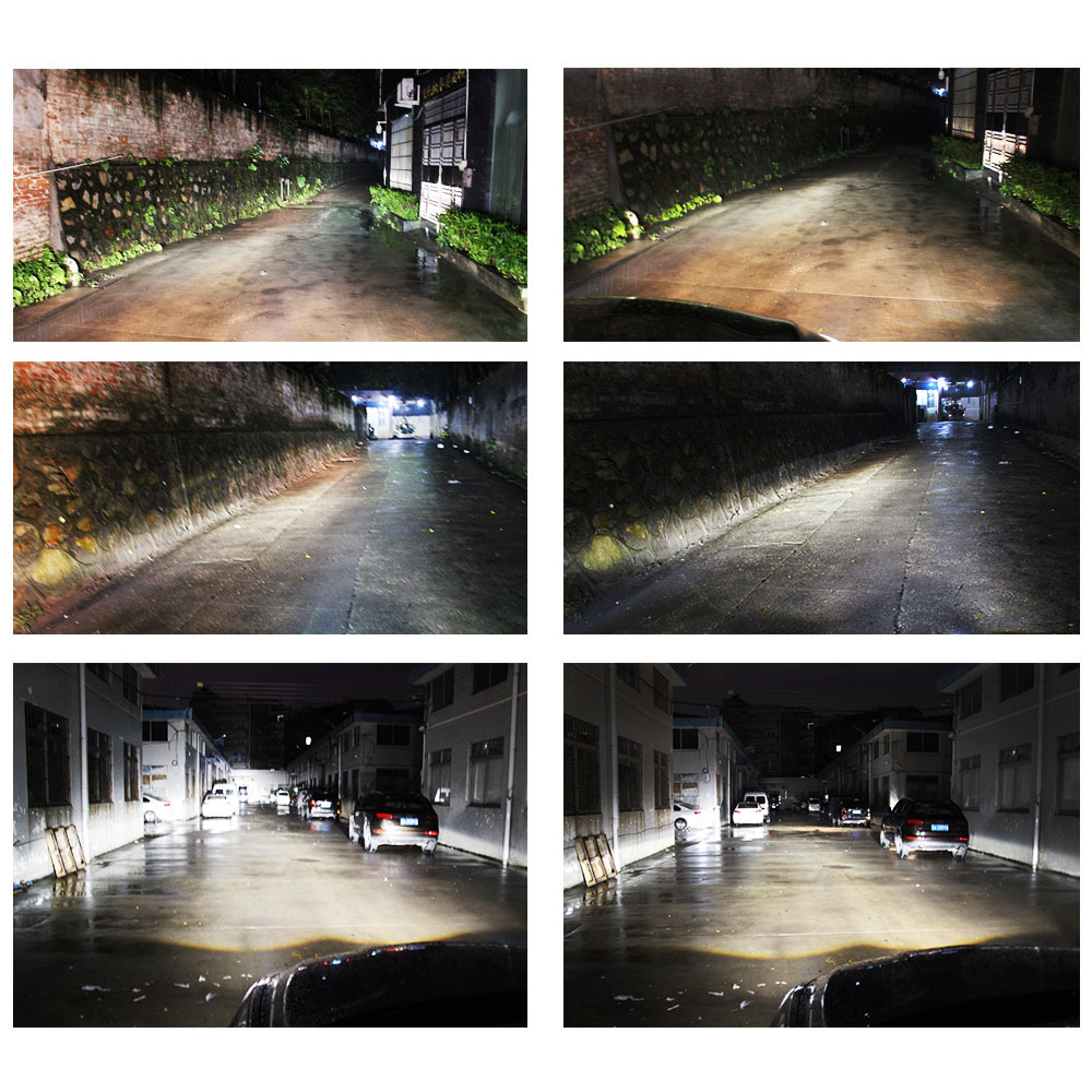 2Pcs-H4-LED-H7-H11-H1-H3-9005-