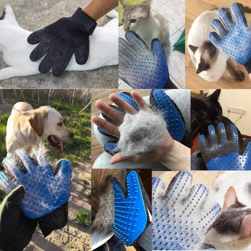 Encrypted 259 nails pet cleaning cat gloves anti-bite massage gloves cat bathing hair removal brush comb wholesale