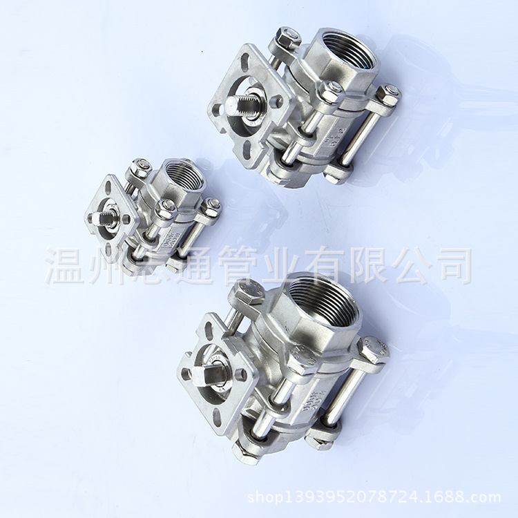 提供 碳钢三片式球阀 三片式高压焊接球阀 三片式平台球阀