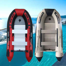 苏州市PVC充气船PVC加厚型冲锋舟小型皮划艇图片