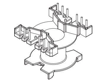 PQ3530 YC-PQ-3501 6+6P骨架，BOBBIN,厂家直销，电感底坐