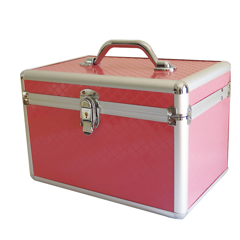 化妝箱手提箱 多層折疊收納包 帶鎖化妝箱美甲箱 廠家直銷