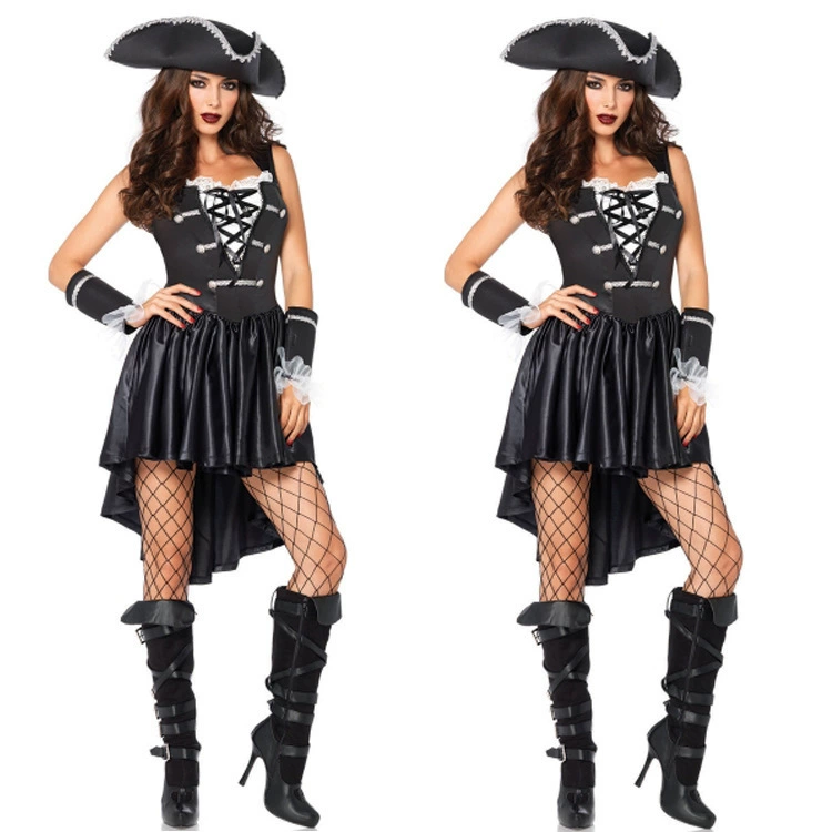 Хэллоуин cos пиратский костюм Мисс Пираты Карибского моря